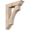 Ekena Millwork Westlake Traditional Smooth Bracket w/ Offset Brace, Douglas Fir, 7 1/2"W x 30"D x 38"H BKT0806X30X38WTL01SDF - alternate 1